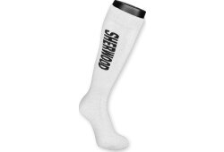 SHER-WOOD Performance Schlittschuh Socken, lang - weiß (2er Pack)