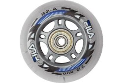 FILA Rollen/Kugellager set 72mm/82A + ABEC5 + 6mm Spacer - 8er Pack