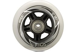 FILA Rollen/Kugellager set 84mm/83A + ABEC5 + 8mm Spacer - 8er Pack