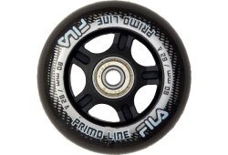 FILA Rollen/Kugellager set 80mm/82A + ABEC5 + 6mm Spacer - 8er Pack