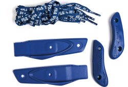 NRK PRO set (slider, instep band, laces) - blau