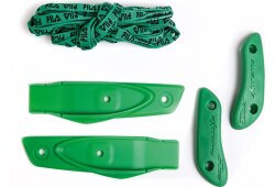 NRK PRO set (slider, instep band, laces) - grün