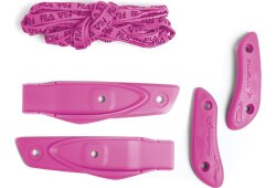 NRK PRO set (slider, instep band, laces) - pink