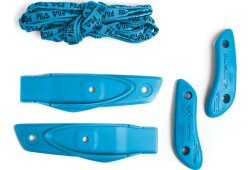 NRK PRO set (slider, instep band, laces) - hellblau