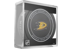 NHL Offical Game Puck in Cube