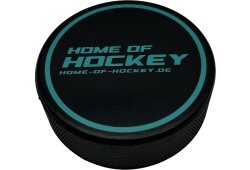 HOME OF HOCKEY Game Puck - Teal - 100er VPE