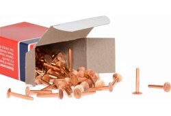 BLADEMASTER Kupfer Nieten - 1 Ø 3mm - 100er Pack