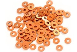 BLADEMASTER Kupfer U-Scheibe Gr. #9 - 4mm - 100er Pack