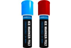 BLUE SPORTS Ice Surface Marker Set (Blau & Ro t