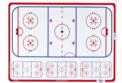 BLUE SPORTS Taktiktafel 81 x 61 cm - 4mm stark