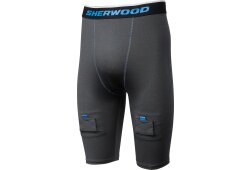 SHERWOOD Hat Trick Compression Jock Short - Sr.