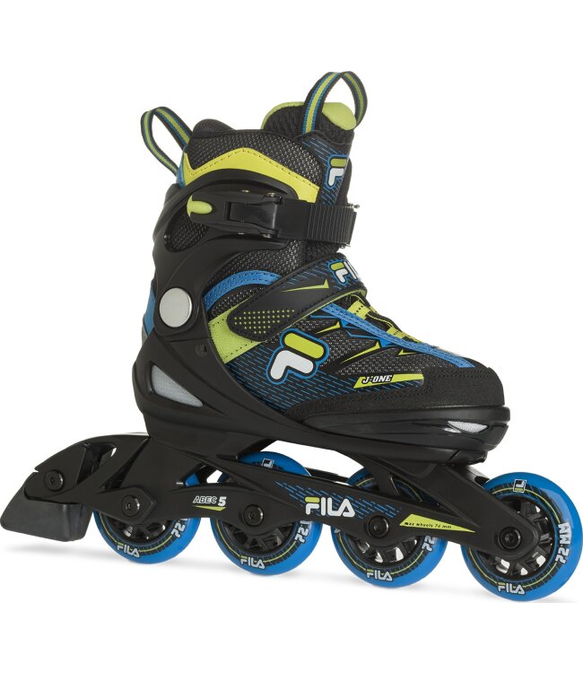 FILA Inline Skate J-One - blau/lime - verstellbar