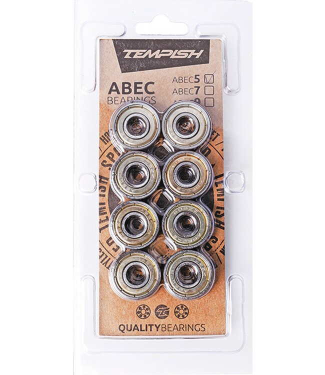 TEMPISH Carbon Kugellager ABEC 5 - 8er Pack