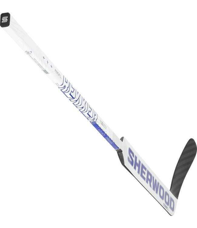 SHERWOOD Comp Torwart Schläger Rekker Legend 1 - wht/blu - MTO - Int.