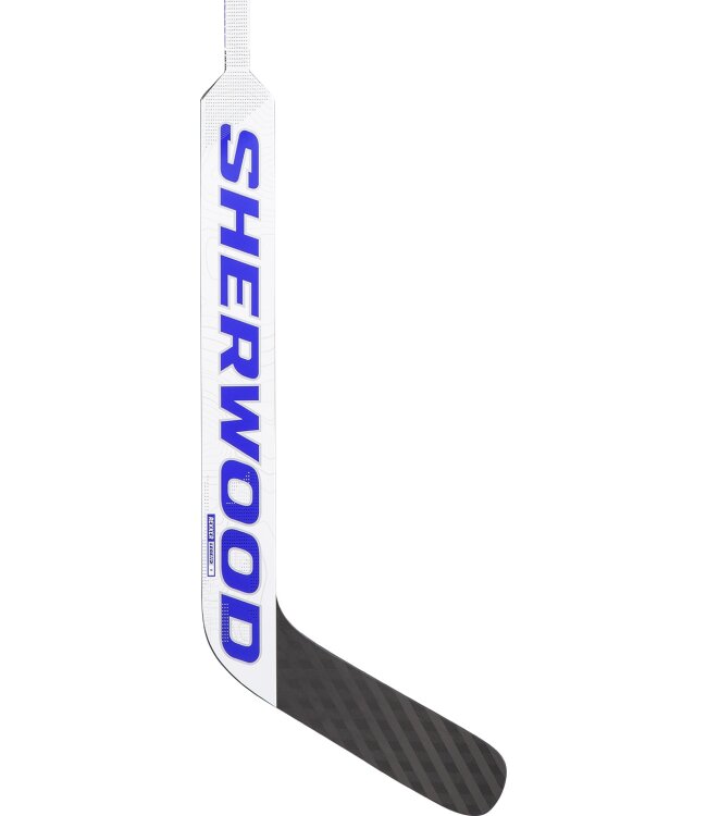 SHERWOOD Comp Torwart Schläger Rekker Legend 1 - wht/blu - MTO - Int.