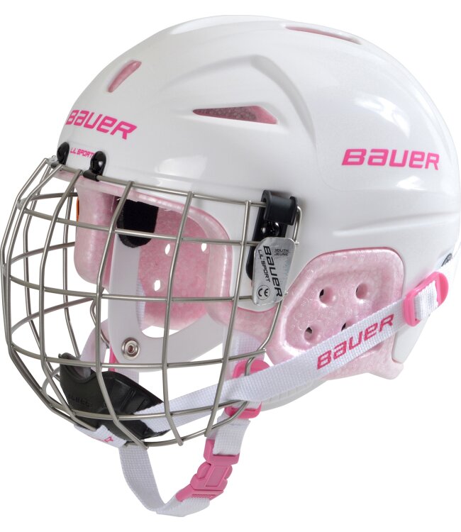 BAUER Helm mit Gitter 