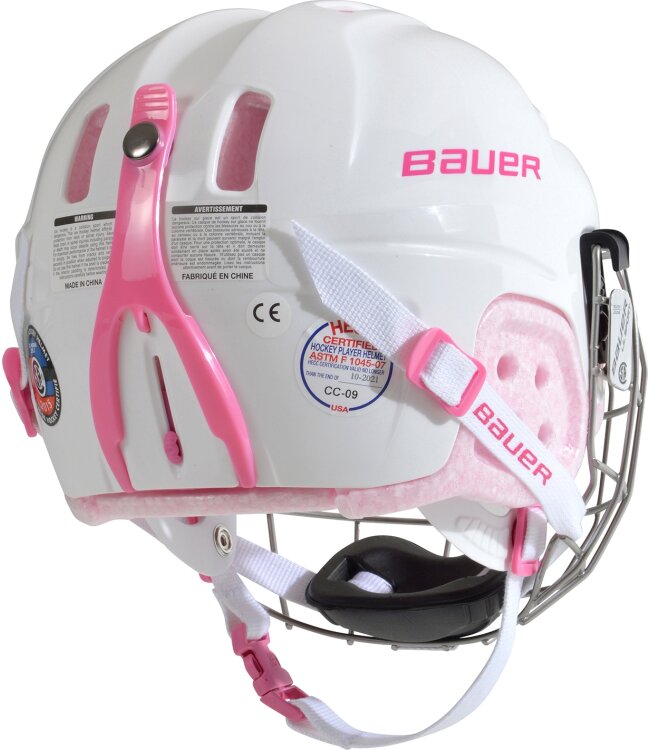 BAUER Helm mit Gitter 