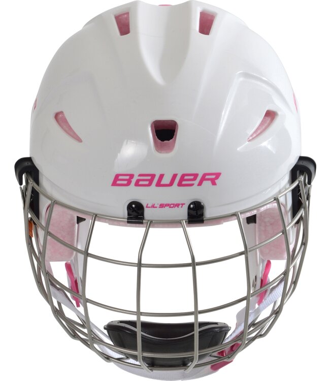 BAUER Helm mit Gitter 