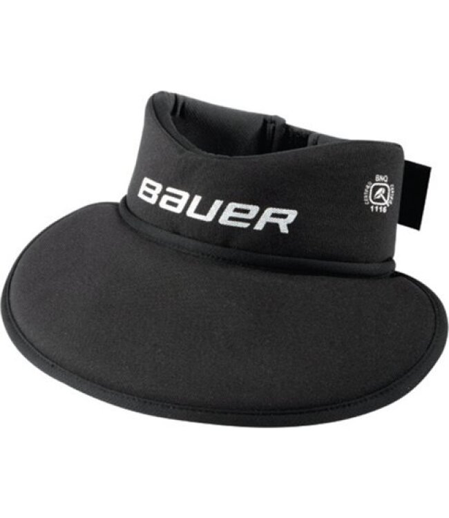 BAUER NG NLP8 Core Neckguard Bib - schwarz - Yth.