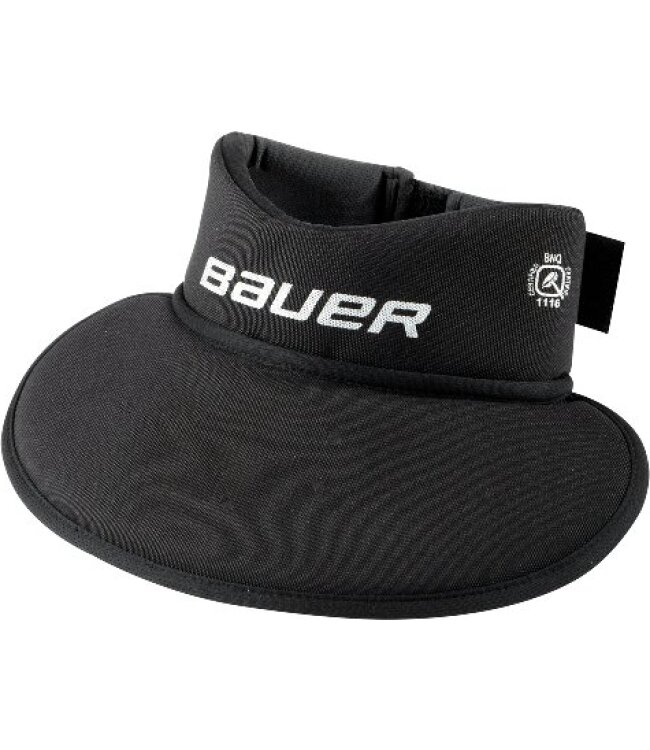 BAUER NG NLP8 Core Neckguard Bib - schwarz - Sr.