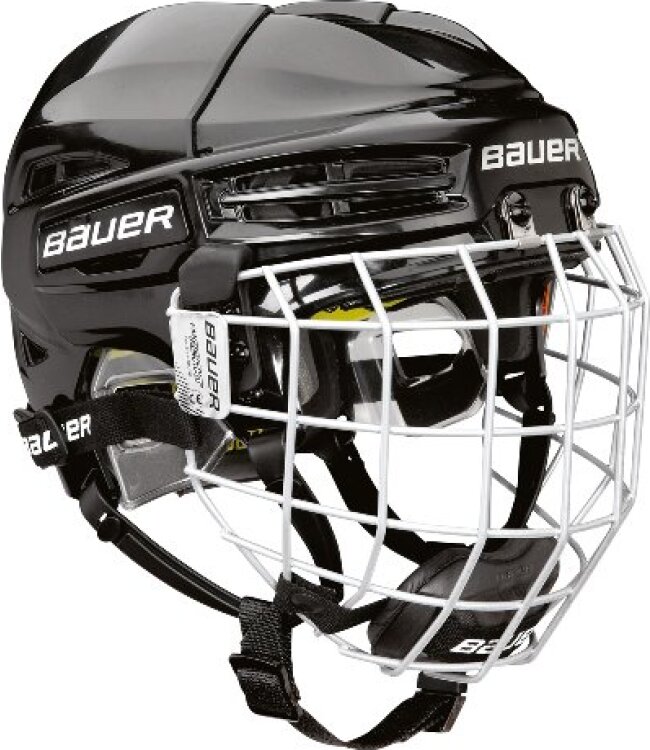 BAUER Helm mit Gitter RE-AKT 100 - Yth.