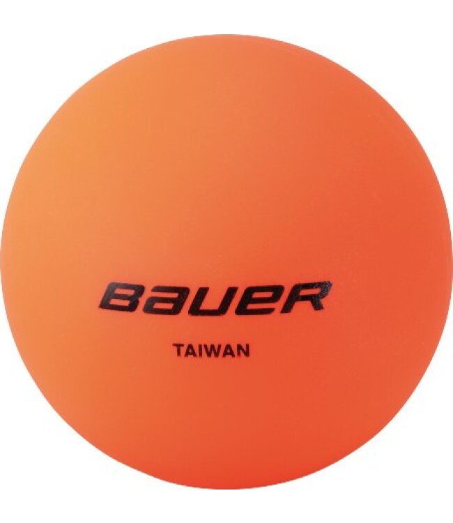 BAUER Hockey Ball orange - warm - 4er Pack