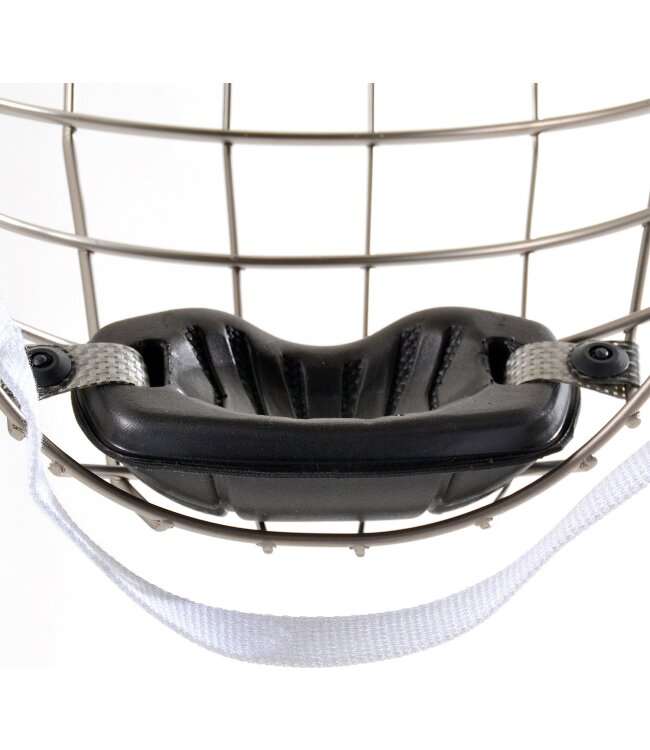 BAUER Helm mit Gitter RE-AKT 75 - weiss