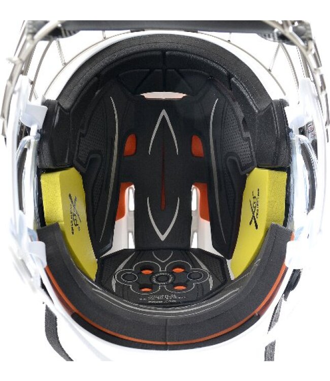 BAUER Helm mit Gitter RE-AKT 75 - weiss