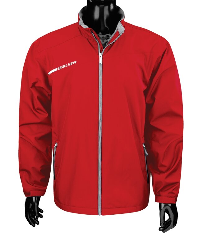 BAUER Jacke Flex - rot -Yth.