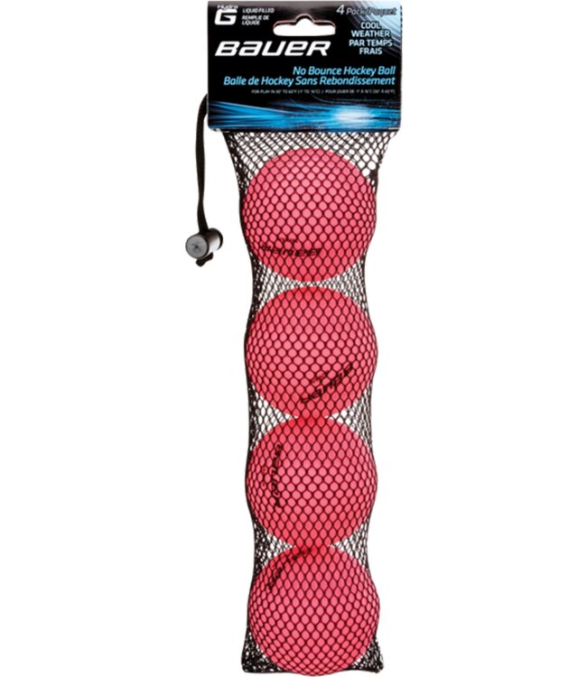BAUER Hydrog Ball - pink - kalt - 4er Pack