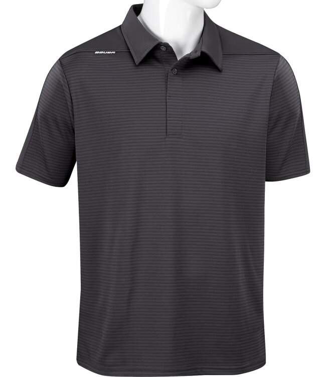 BAUER SS Sport Polo - grau - Sr.