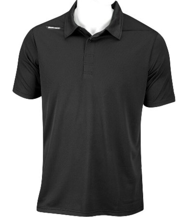 BAUER SS Sport Polo - schwarz - Yth.