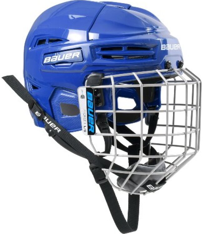 BAUER Helm mit Gitter IMS 5.0