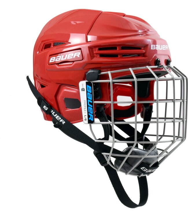 BAUER Helm mit Gitter IMS 5.0