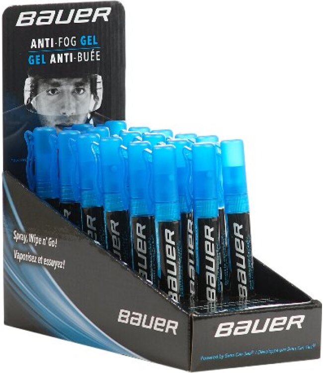 BAUER Fog Free Gel (18Stk) und Display