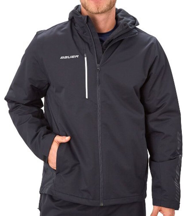 BAUER Midweight Jacke Supreme - schwarz - Sr.