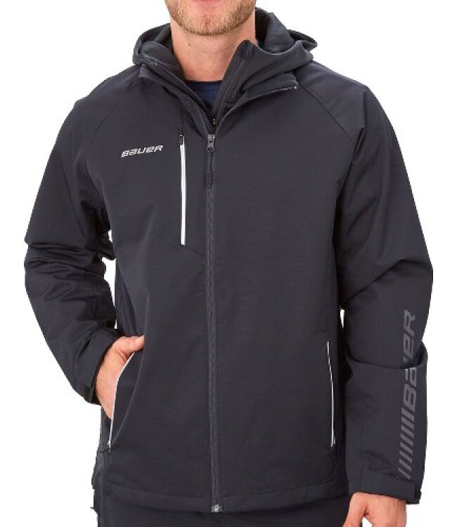 BAUER Lightweight Jacke Supreme - schwarz - Sr.