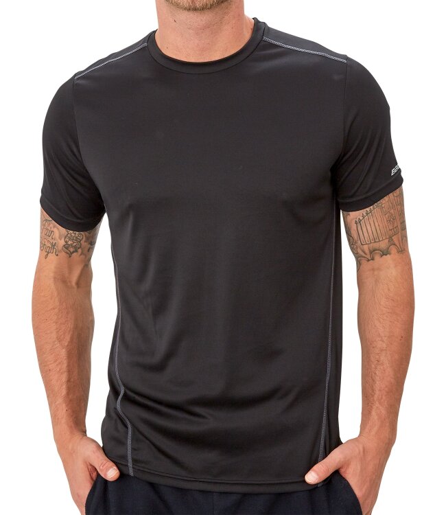 BAUER Team Tech Tee Vapor - schwarz - Sr.