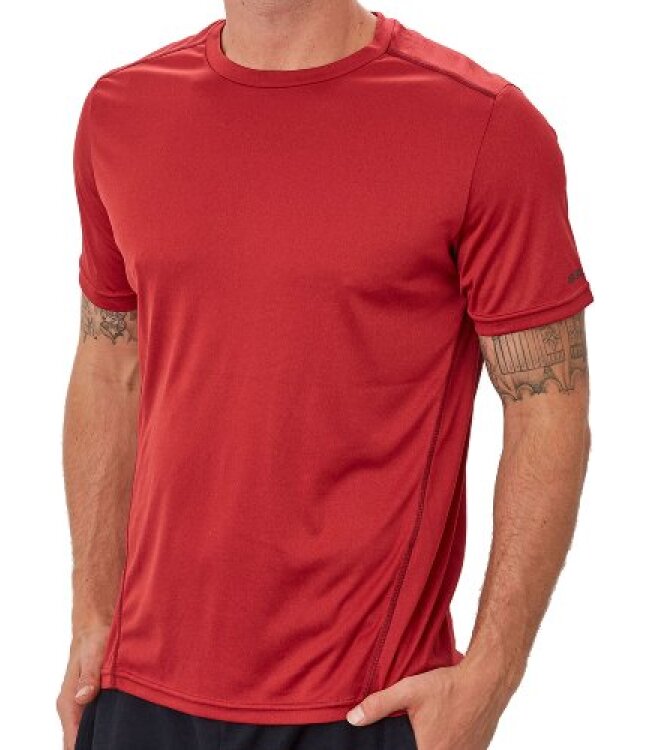 BAUER Team Tech Tee Vapor - rot - Sr.