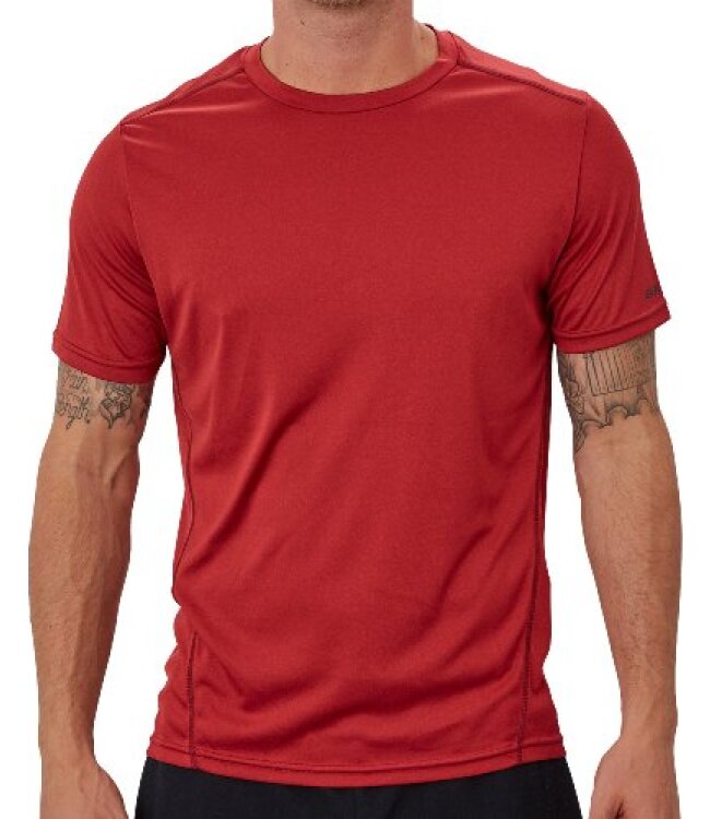 BAUER Team Tech Tee Vapor - rot - Sr.