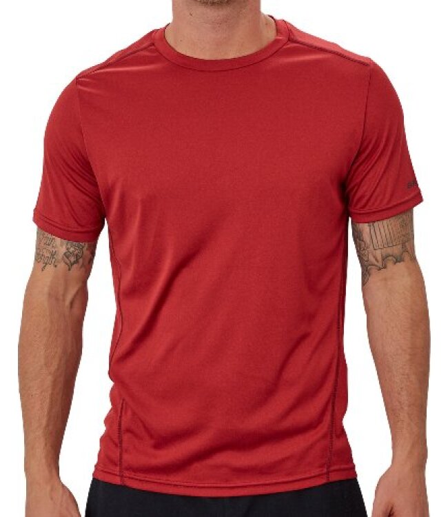 BAUER Team Tech Tee Vapor - rot - Sr.