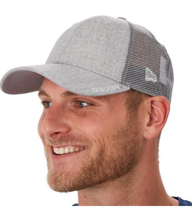 BAUER/NEW ERA® 9Forty® Adj. Cap Team - grau - Sr.