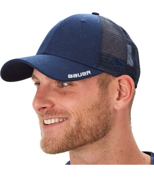 BAUER/NEW ERA® 9Forty® Adj. Cap Team - marine - Sr.