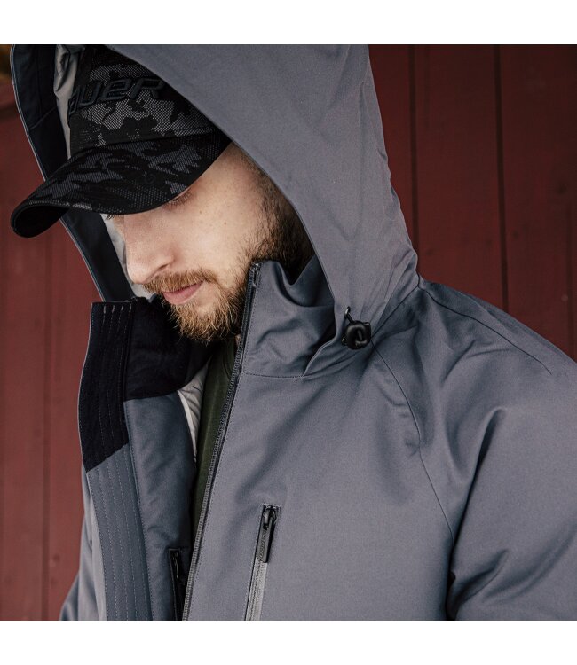 BAUER Ultimated Fan Hooded Parka - grau - Sr.