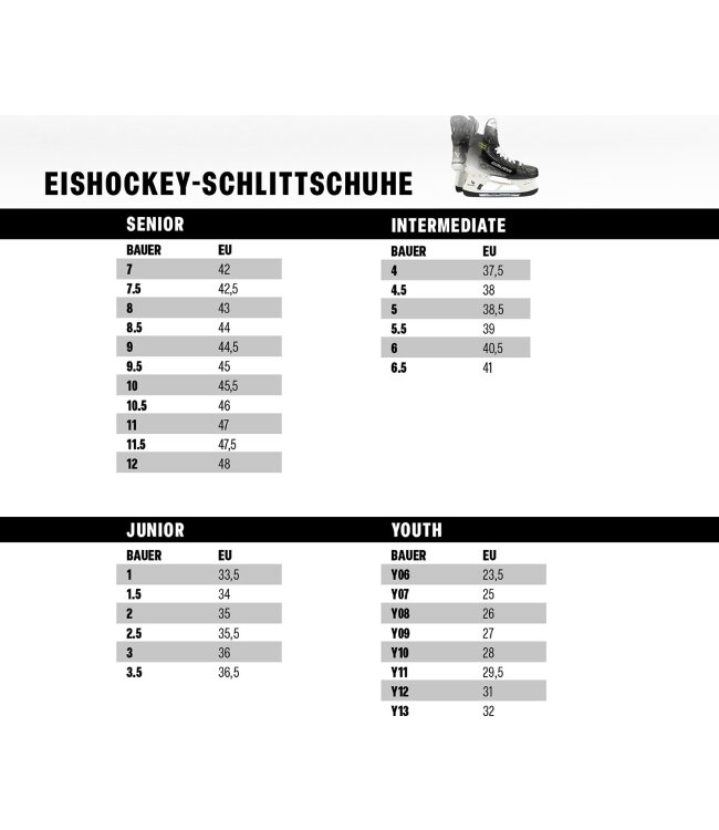 Bauer Schlittschuh X-LP - Jr.