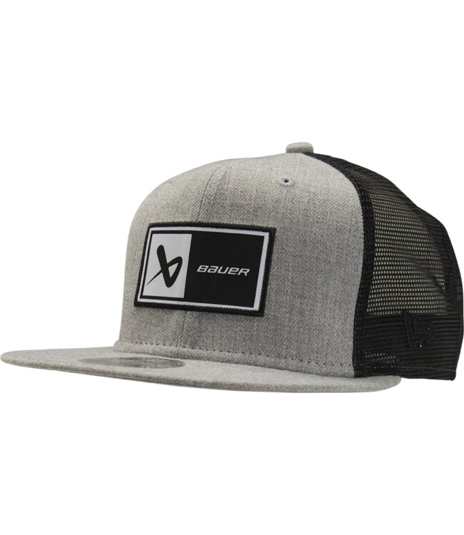 BAUER/NEW ERA® 9Fifty® Cap Icon Patch - grau - Sr