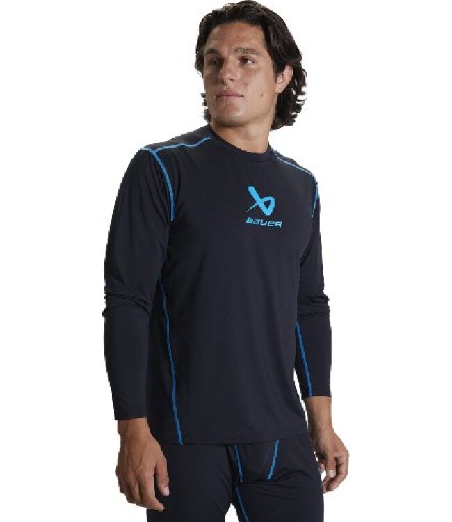 BAUER Basic Baselayer LS Oberteil - Sr