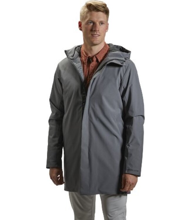 BAUER Team Travel Coat - grau - Sr