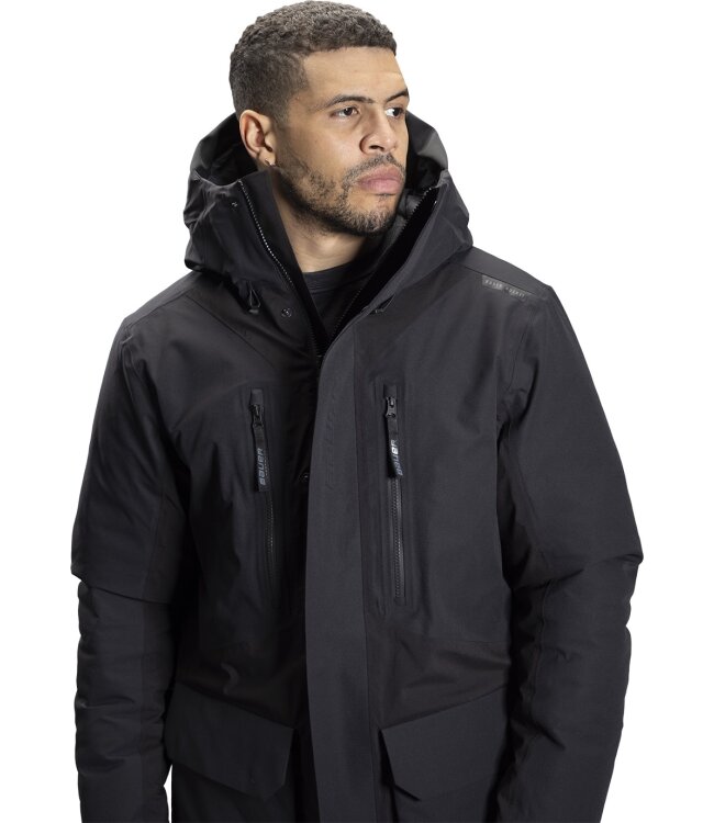 BAUER SAIL RACING Men's Parka - schwarz - Sr.