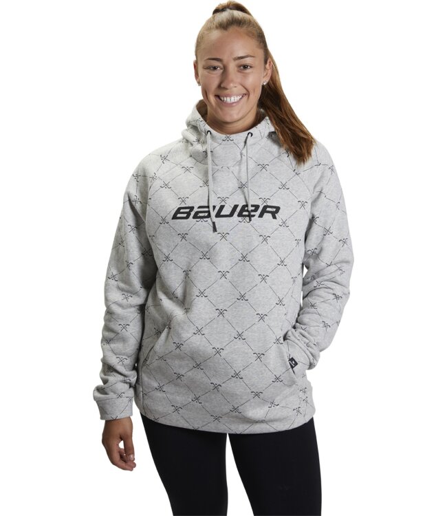 BAUER Repeat Hoodie BH stick - grau -Sr